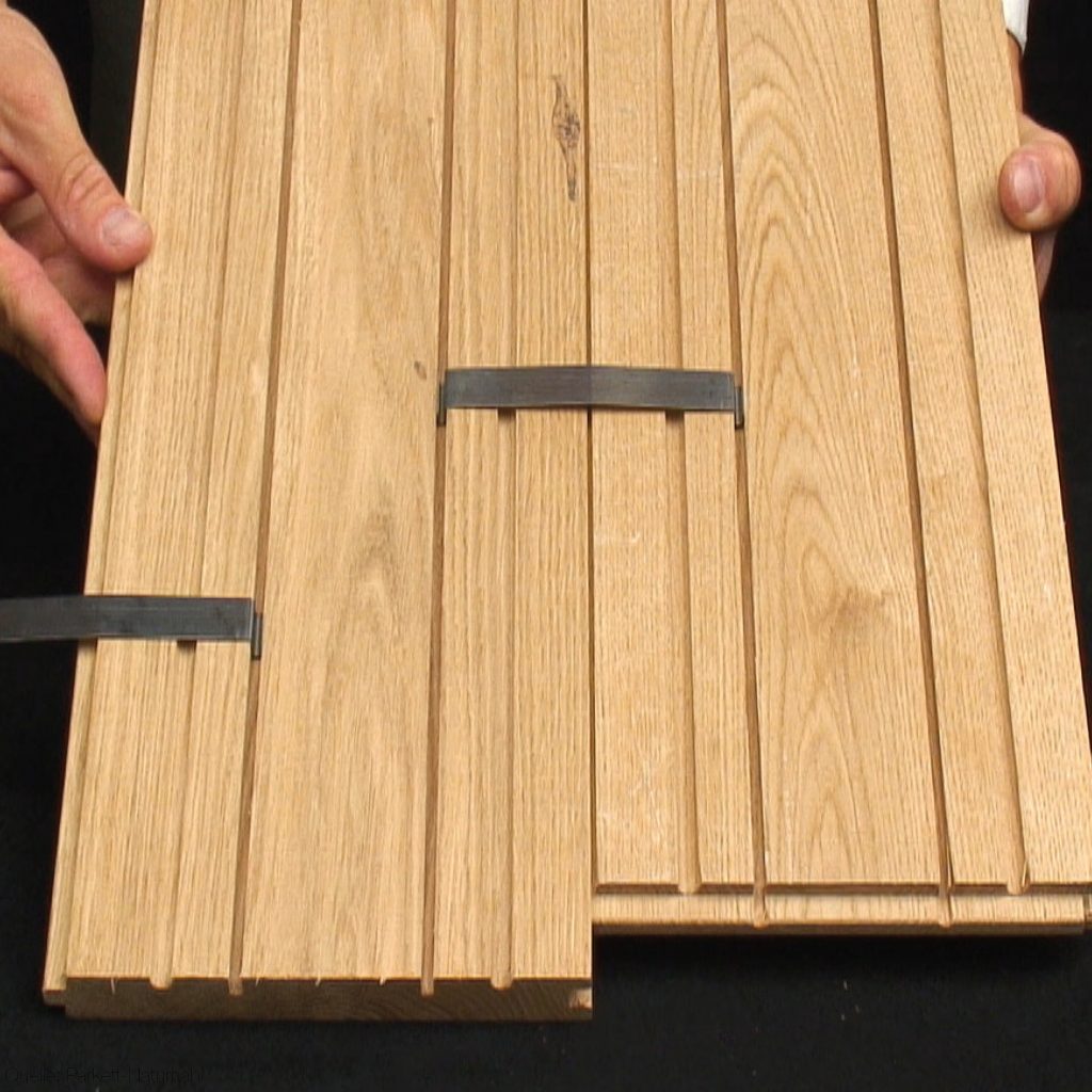 C.2.1.1 Decke Ausbau Massivholzparkett geklickt – re-use building