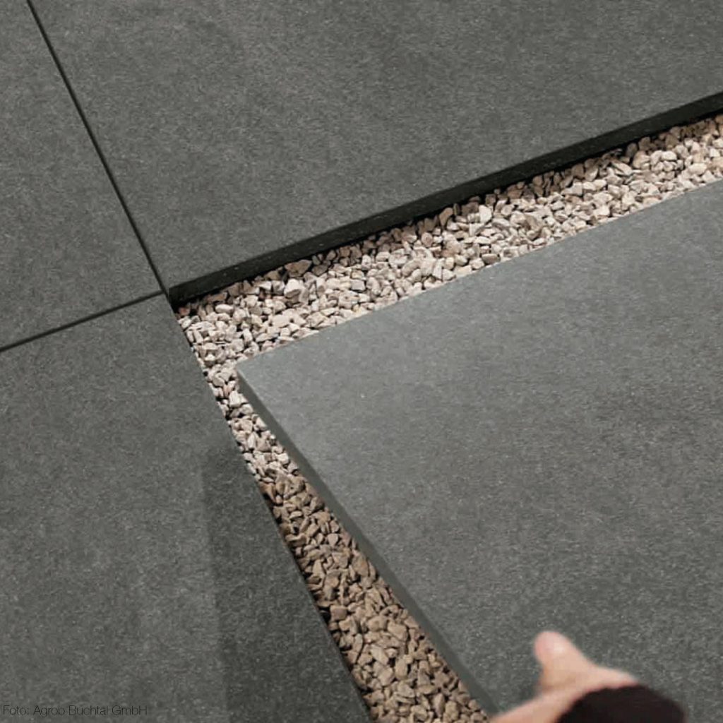 C.2.1.9 Decke Ausbau Keramische Fliesen, lose verlegt – re-use building